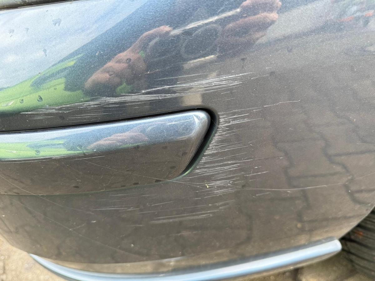 Volvo S60 original Stoßstange Stoßfänegr vorn 46600 Barents Blue Pearl BJ08